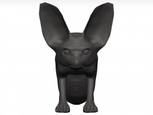 Fox 3Dモデル