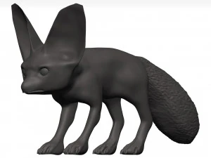 Fox 3D Model