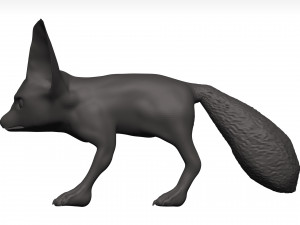 Fox 3Dモデル