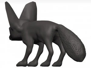 Fox 3D Model