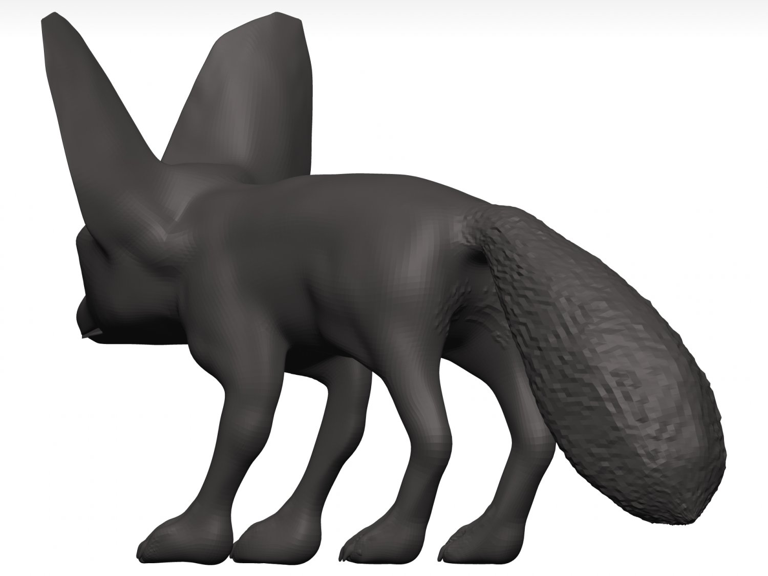 Fox 3d model