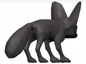 Fox 3Dモデル