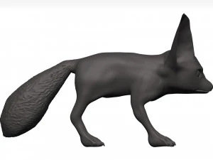 Fox 3D Model