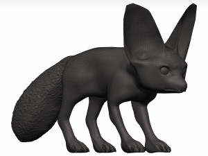Fox 3Dモデル