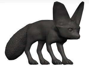 Fox 3D Model