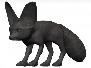 Fox 3D Model