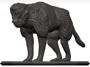 Gelada Modèle 3D