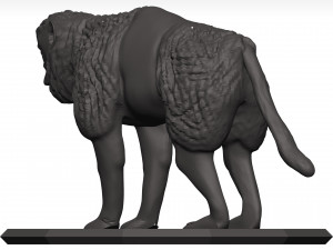Gelada Modèle 3D