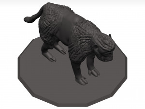 Gelada Modèle 3D