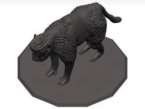 Gelada 3D Model
