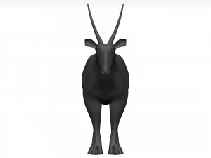 Gemsbok 3D Model