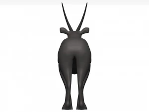 Gemsbok 3D Model