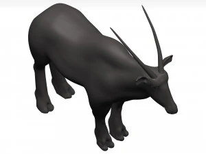 Gemsbok 3D Model