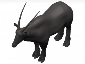 Gemsbok 3D Model