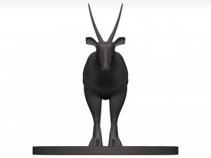 Gemsbok Modello 3D