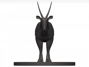 Gemsbok 3D Model
