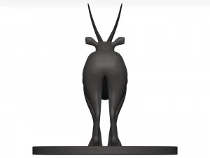 Gemsbok 3D Model