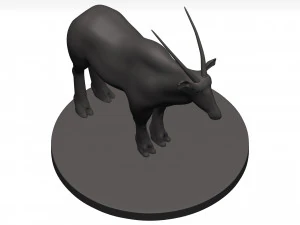 Gemsbok 3D Model