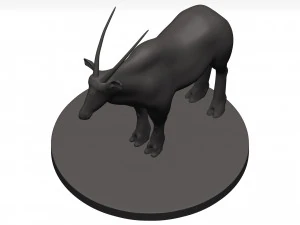 Gemsbok 3D Model
