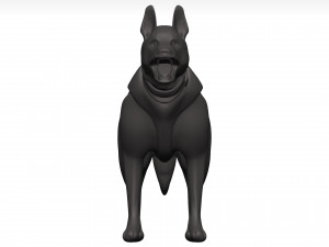 German shepherd 3D Model