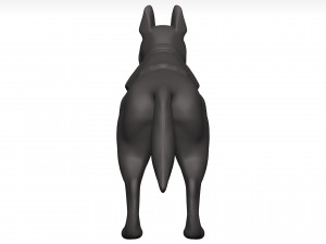 German shepherd 3D Model