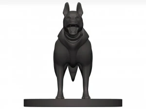 German shepherd 3D Model