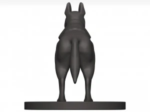 German shepherd 3D Model