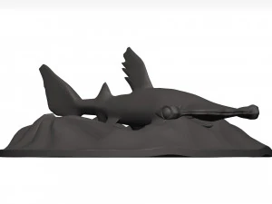 Hammerhead shark 3D Model