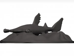 Hammerhead shark 3D Model