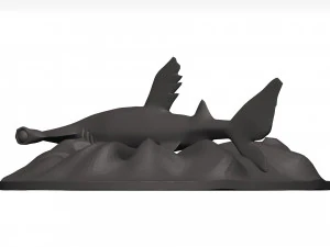Hammerhead shark 3D Model