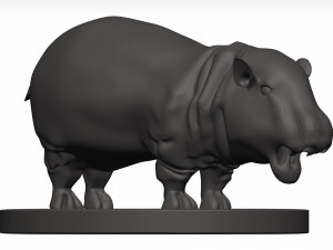 Hippopotamus 3D Модель