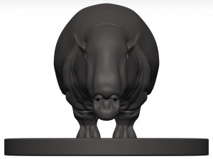 Hippopotamus 3D Модель