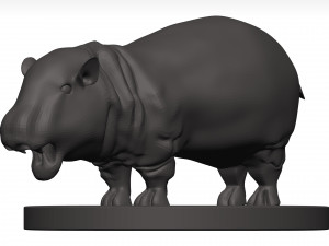 Hippopotamus 3D Модель