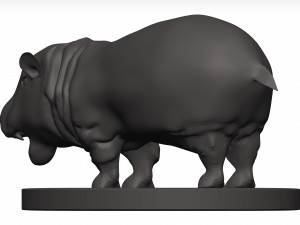 Hippopotamus 3D Модель