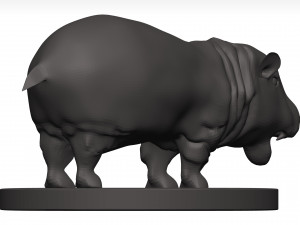 Hippopotamus 3D Модель