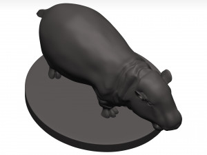 Hippopotamus 3D Модель