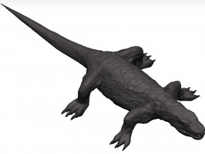 Komodo dragon Modelo 3D