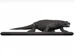 Komodo dragon 3D Model