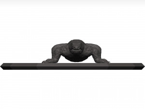 Komodo dragon Modelo 3D