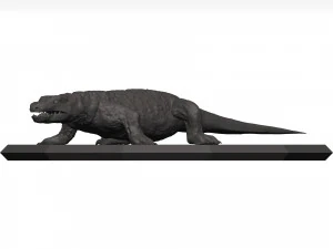 Komodo dragon 3D Model