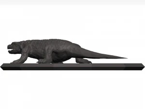 Komodo dragon 3D Model