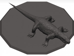 Komodo dragon Modelo 3D