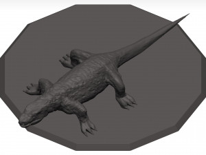 Komodo dragon Modelo 3D