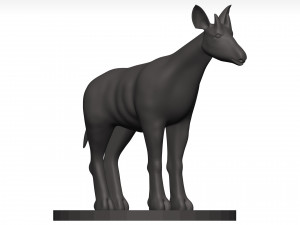 Okapi Model 3D