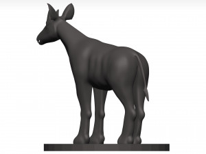 Okapi Model 3D