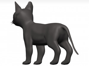 Cat 3D Model