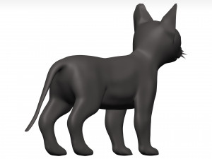 Cat 3D Model