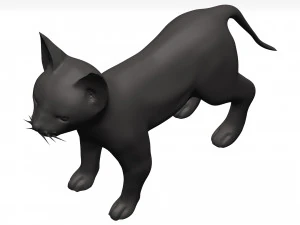 Cat 3D Model