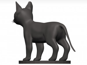 Cat 3D Model