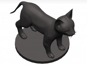Cat 3D Model